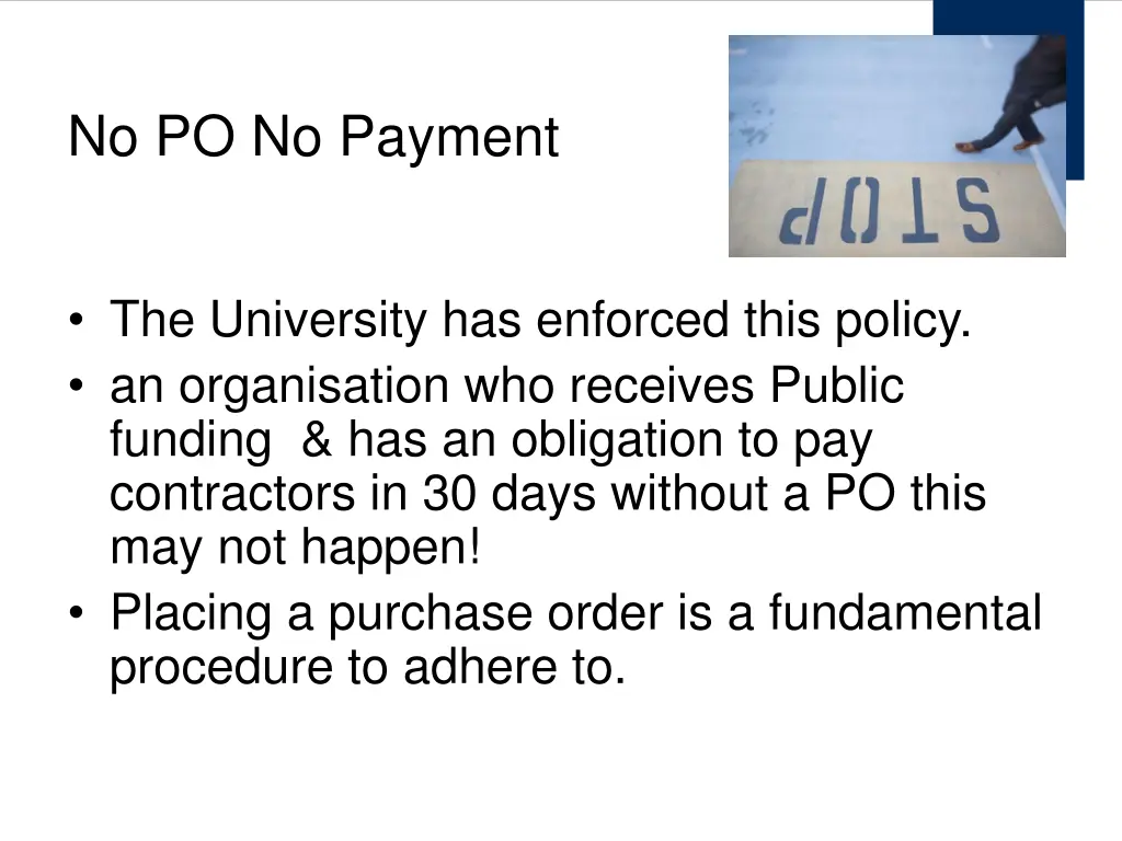 no po no payment