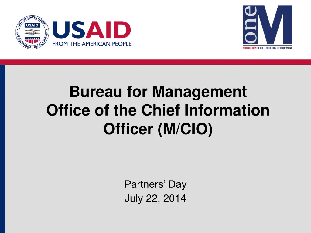 bureau for management office of the chief 1