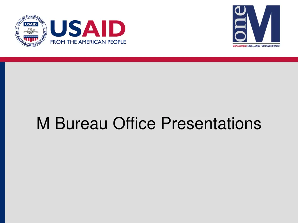 m bureau office presentations