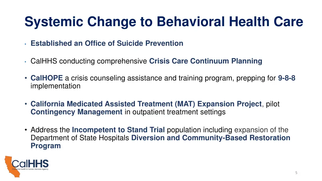 systemic change to behavioral health care 3