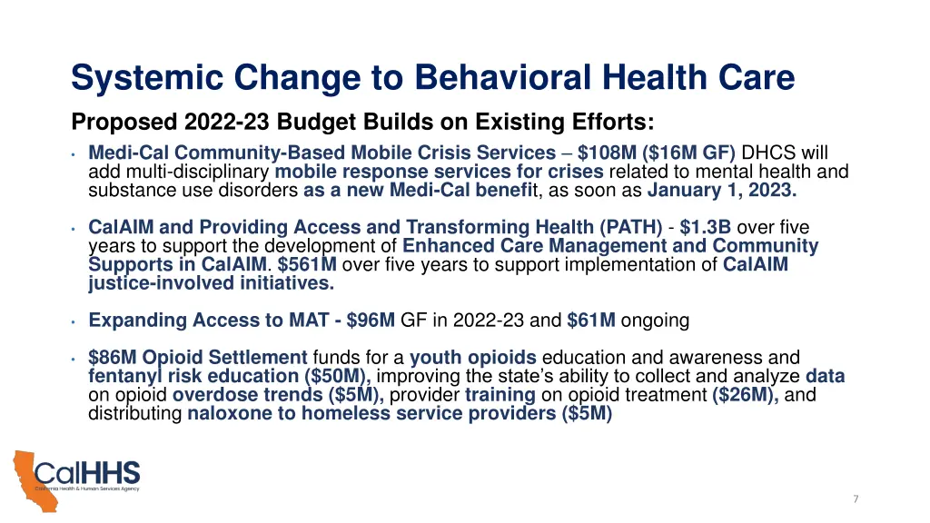 systemic change to behavioral health care 4