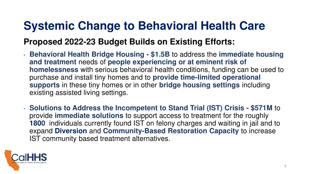 systemic change to behavioral health care 5