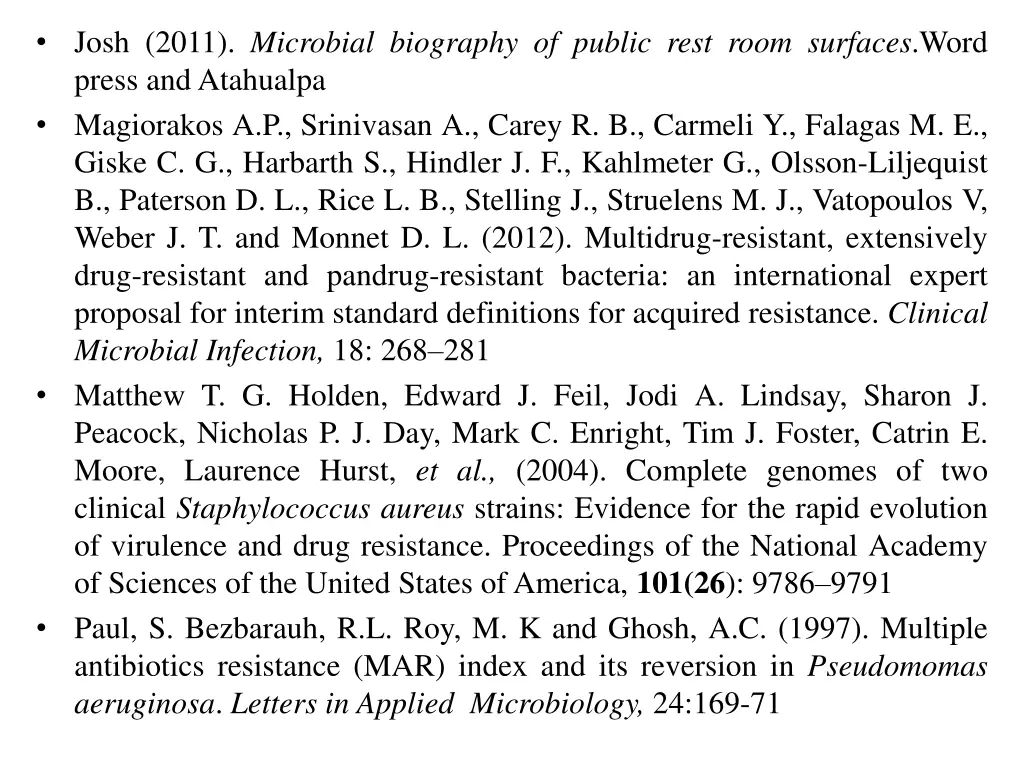 josh 2011 microbial biography of public rest room