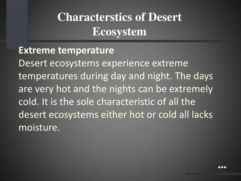 characterstics of desert ecosystem 2