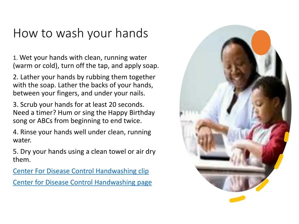 how to wash your hands