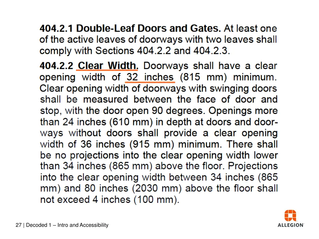 27 decoded 1 intro and accessibility