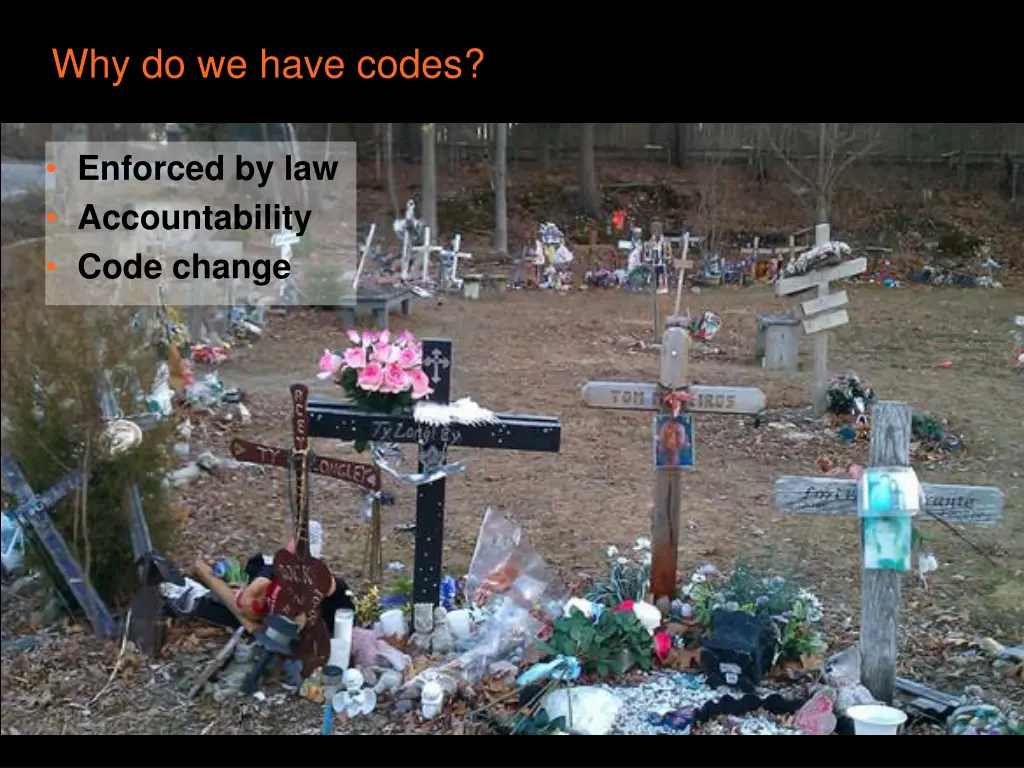 why do we have codes