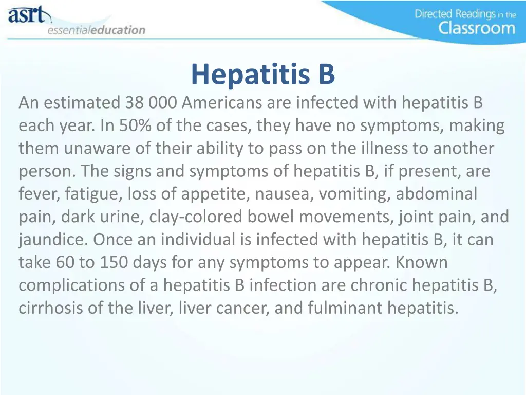 hepatitis b