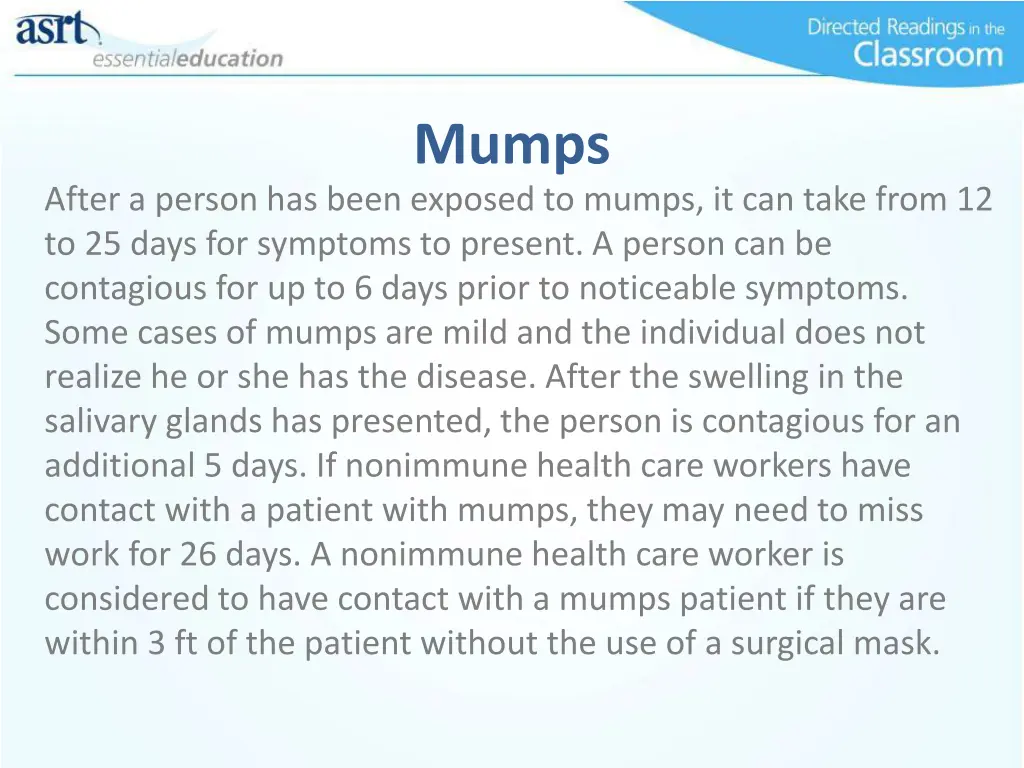 mumps 1