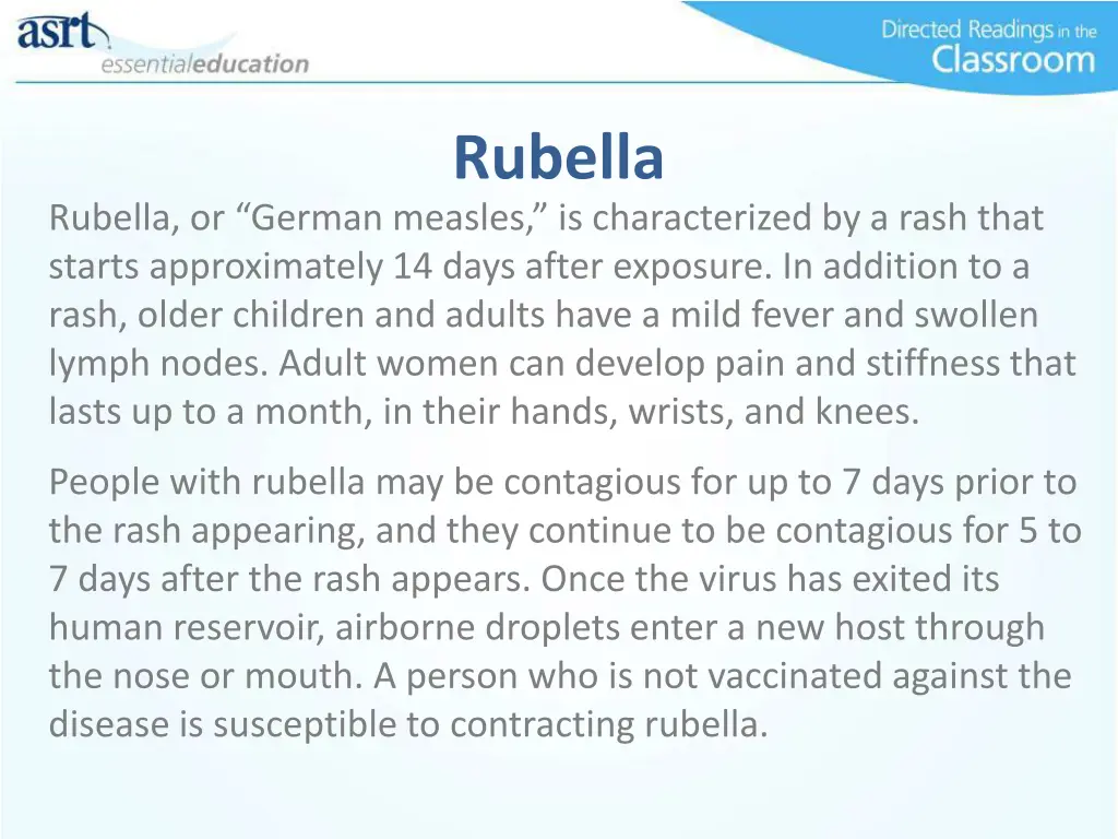 rubella