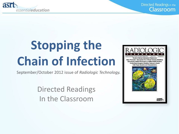 stopping the chain of infection september october