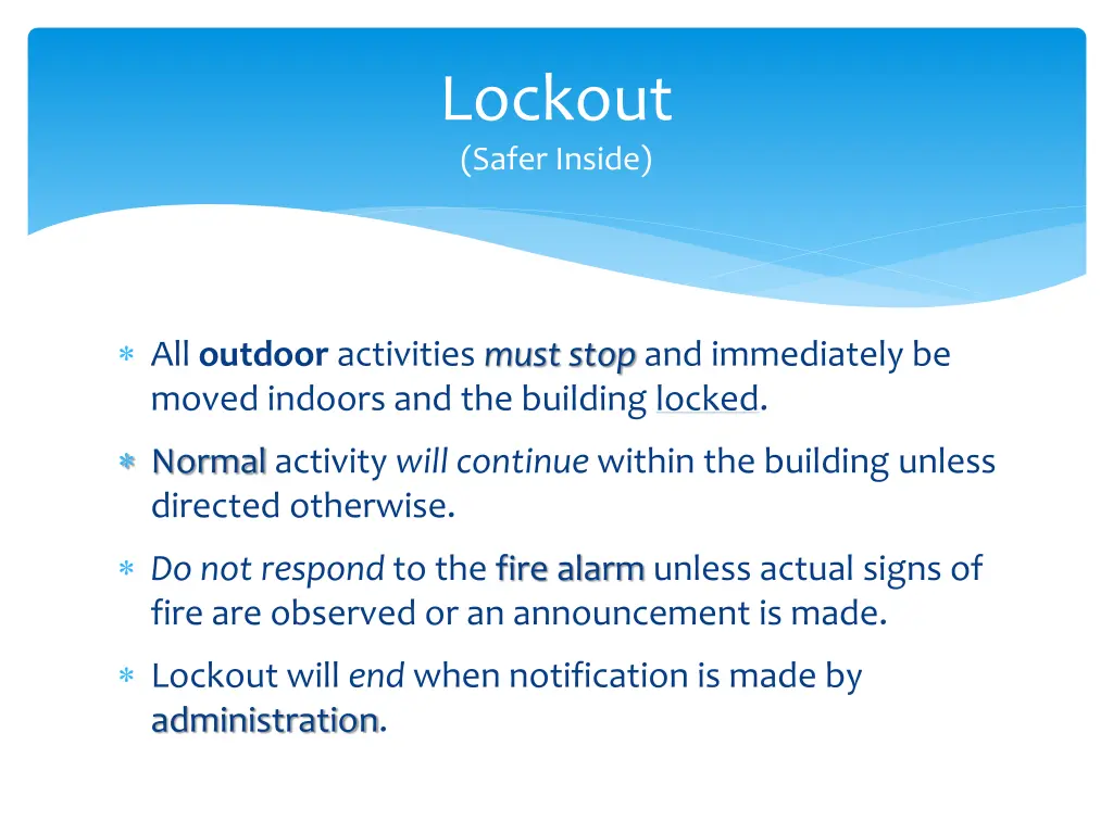 lockout safer inside