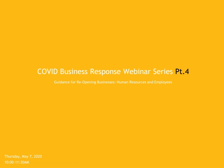 covid business response webinar series pt 4