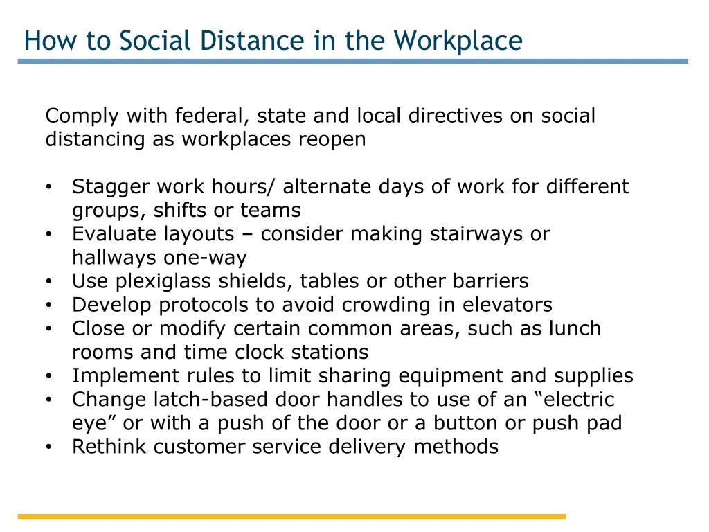 how to social distance in the workplace