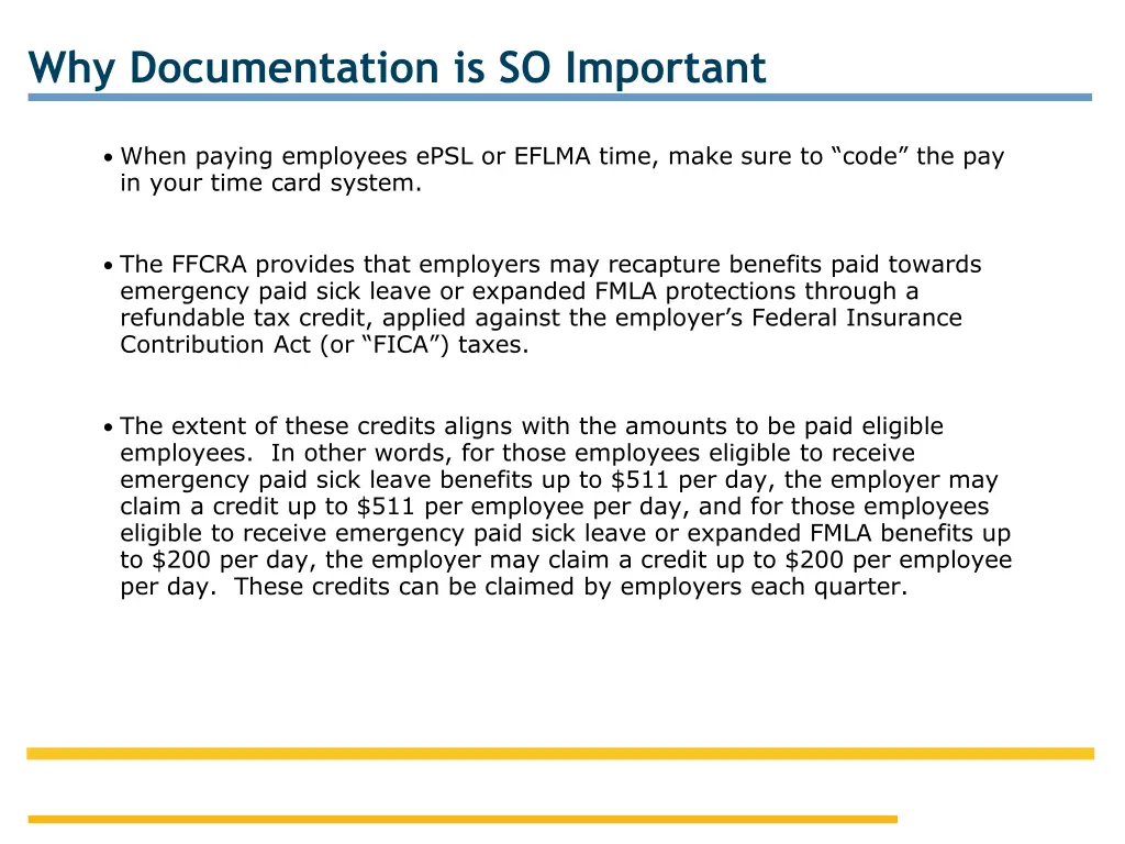 why documentation is so important