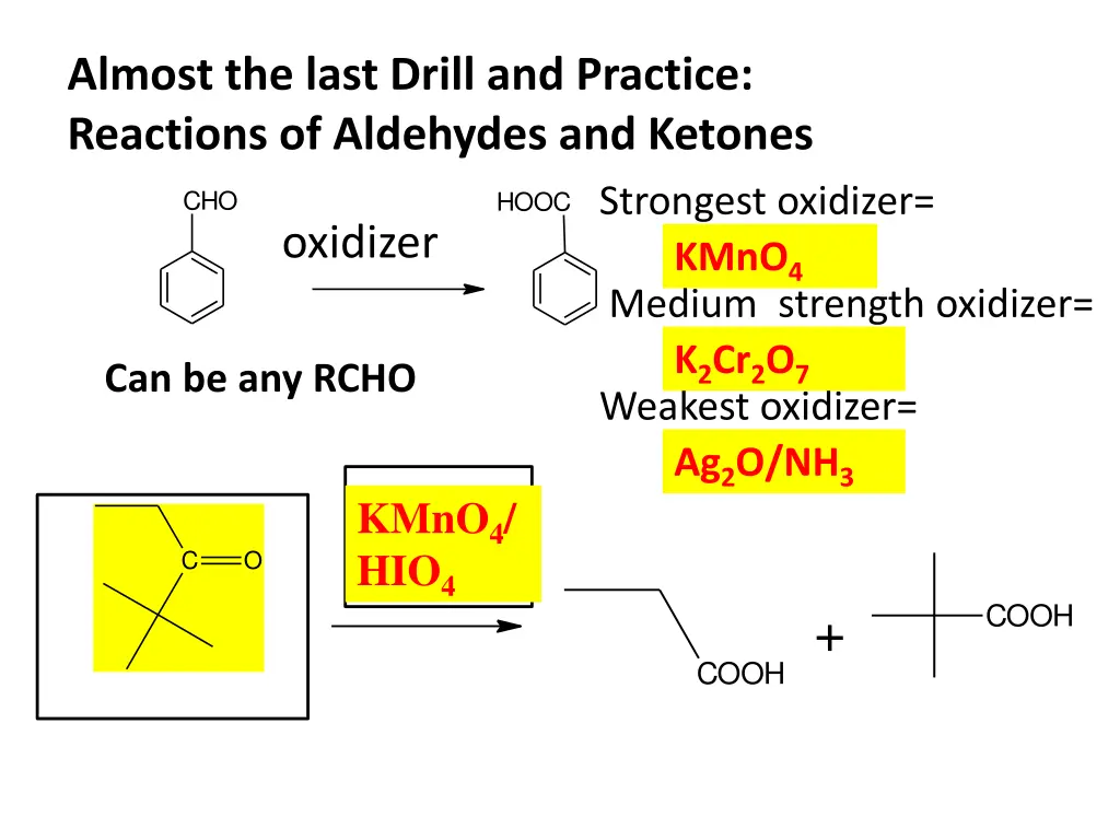 almost the last drill and practice reactions