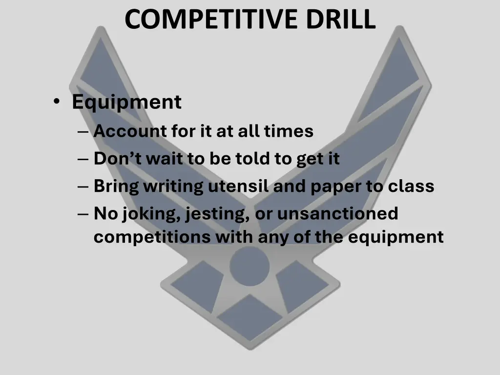 competitive drill 7