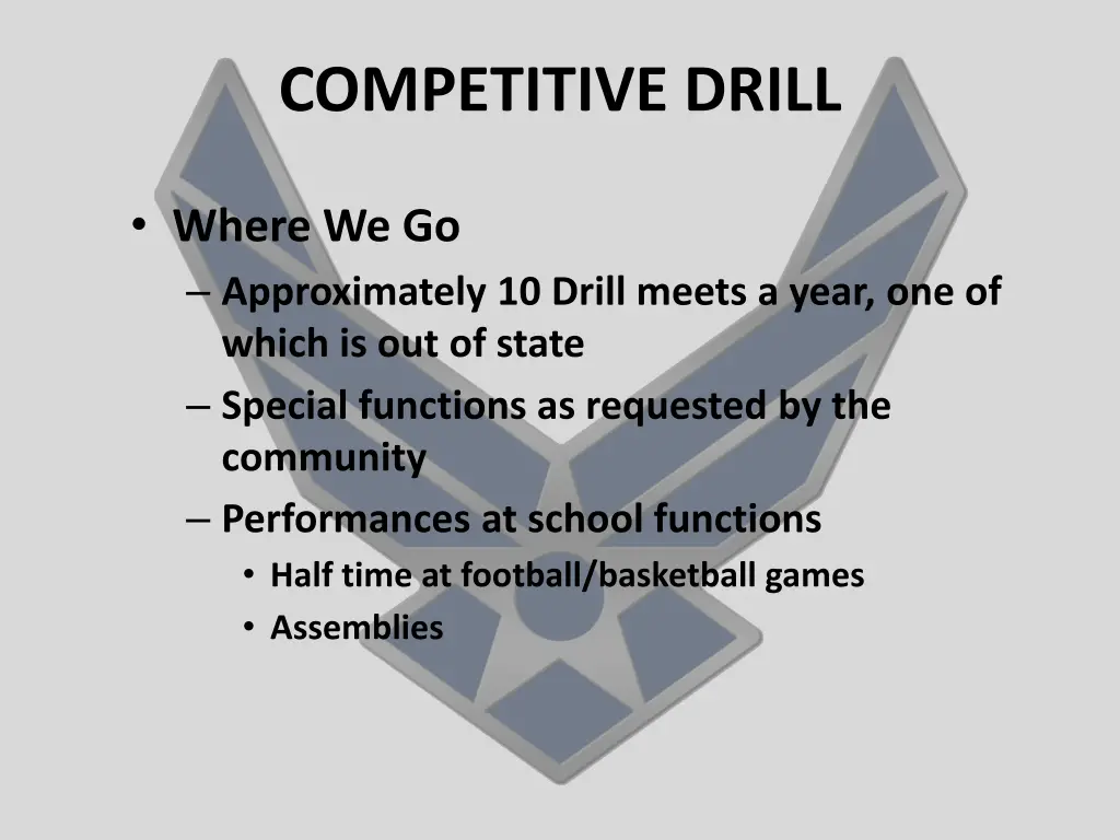 competitive drill 9