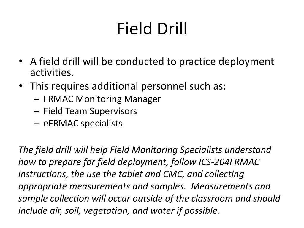 field drill 1