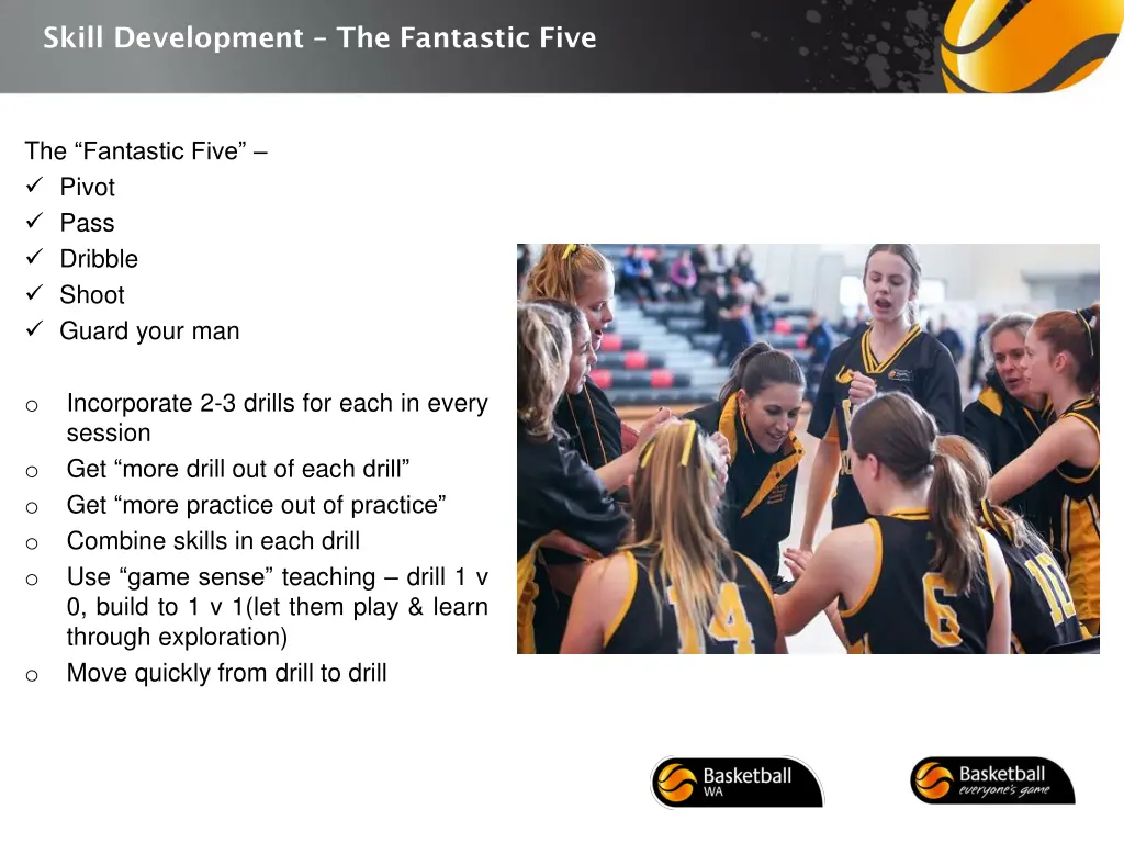 skill development the fantastic five