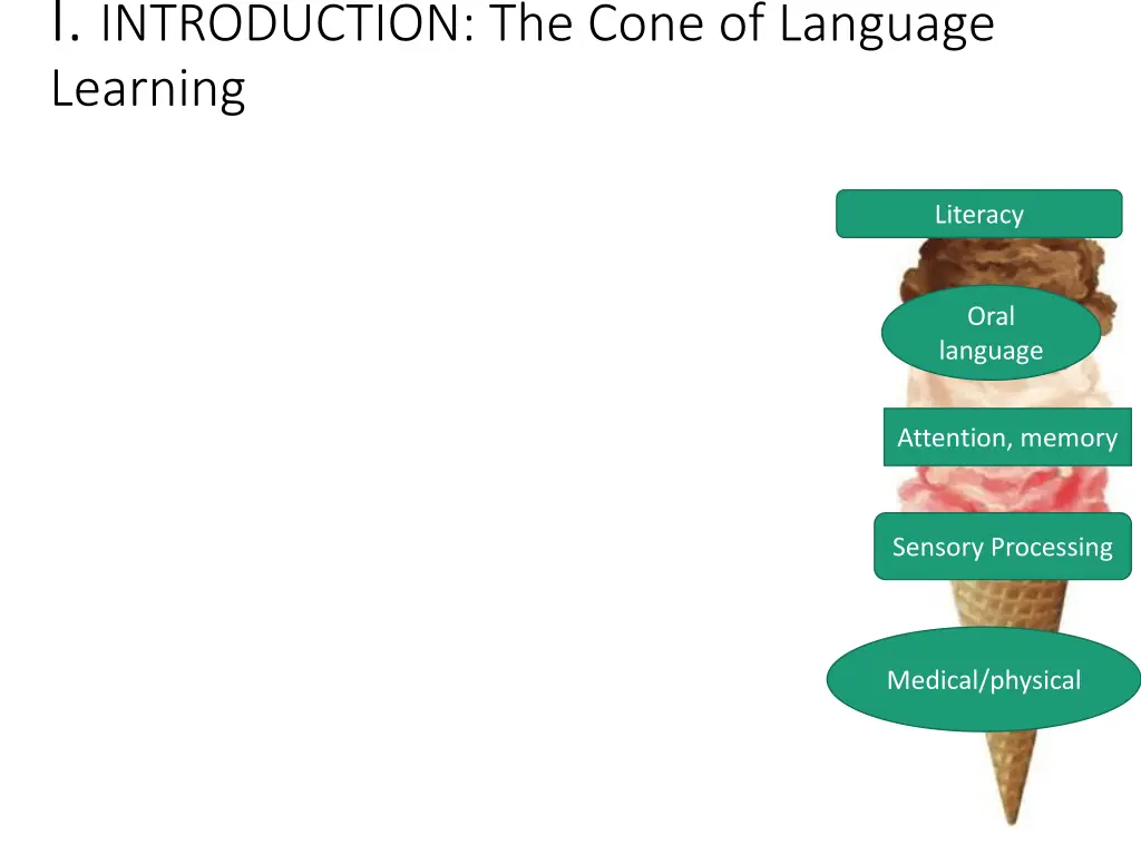 i introduction the cone of language learning