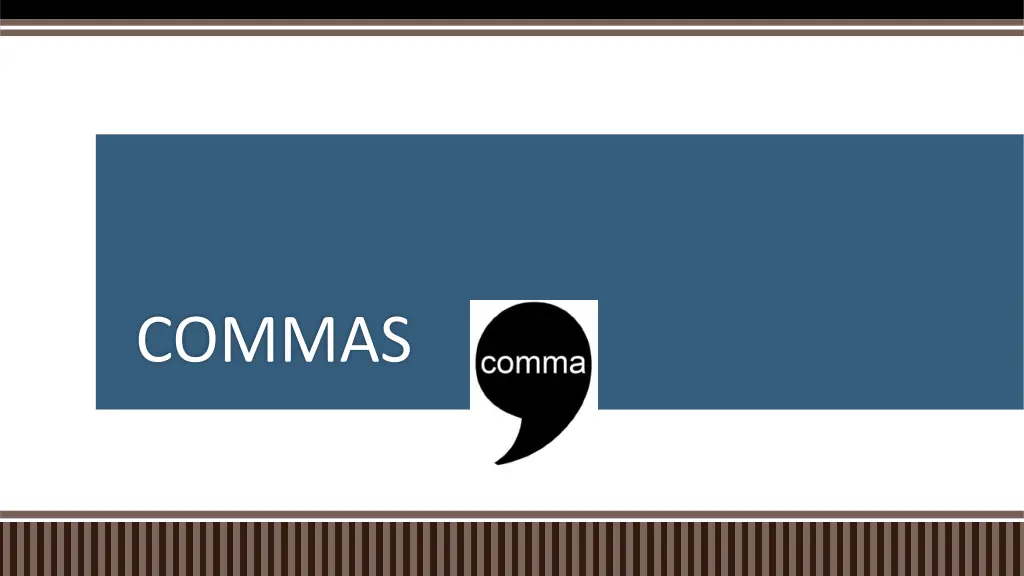 commas