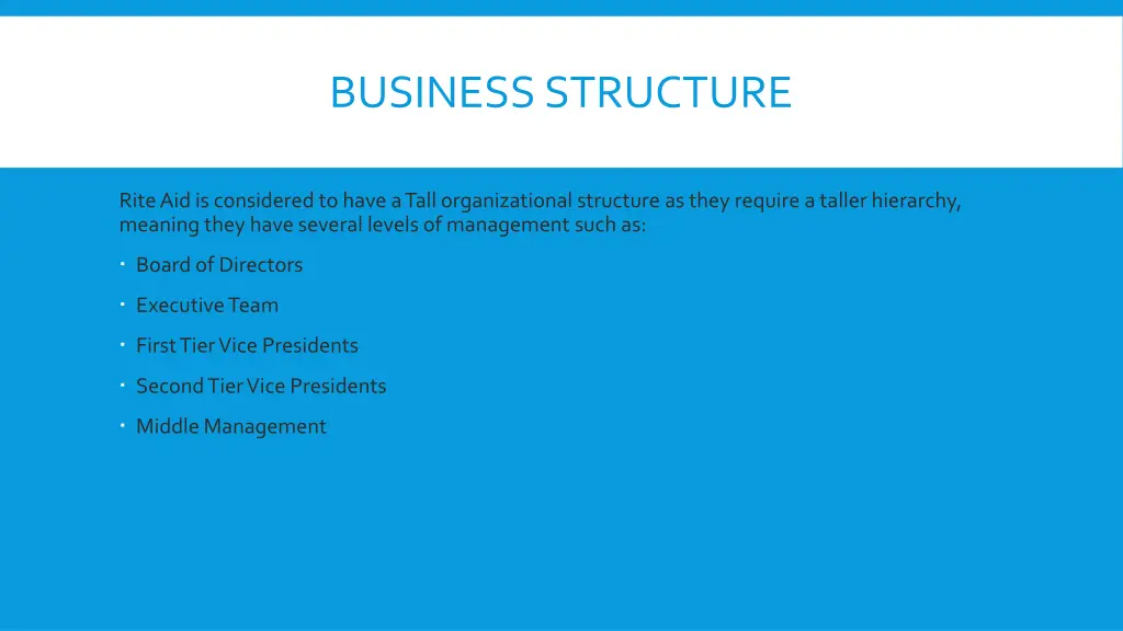 business structure 1