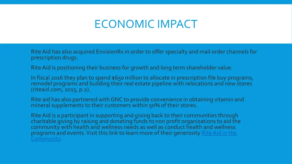 economic impact 1