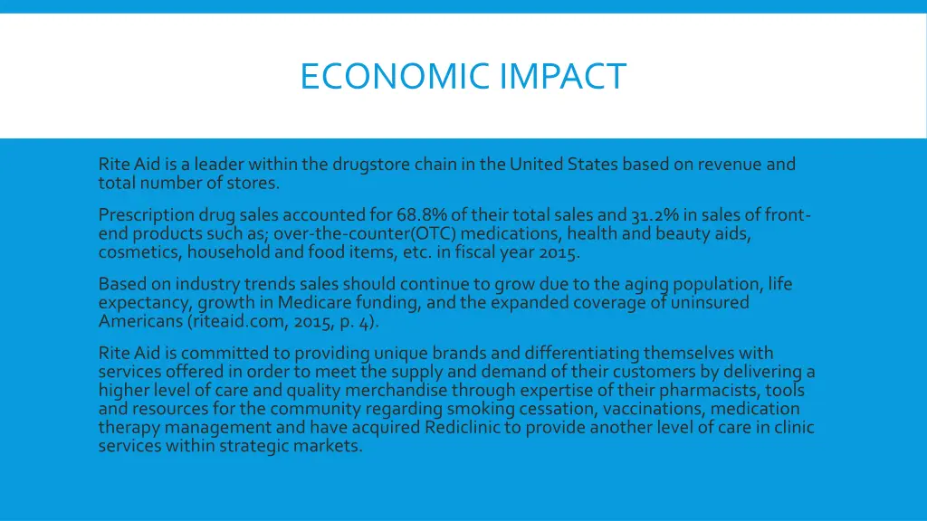 economic impact