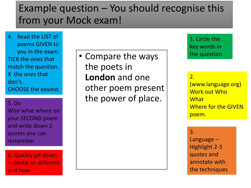 example question you should recognise this from 10