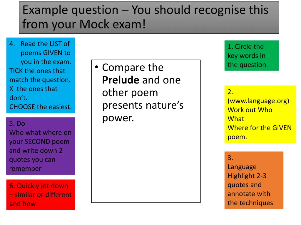 example question you should recognise this from 16