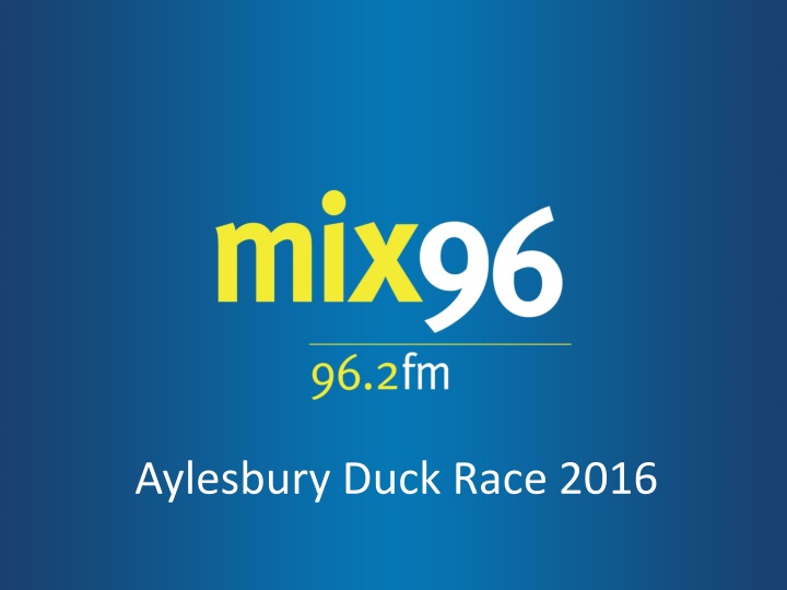 aylesbury duck race 2016