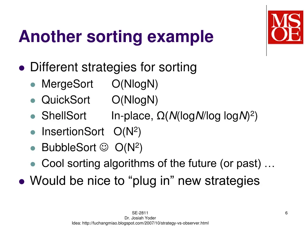 another sorting example