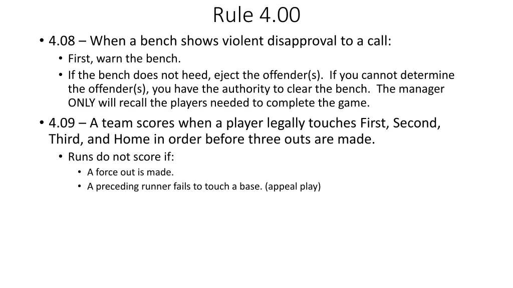 rule 4 00 6