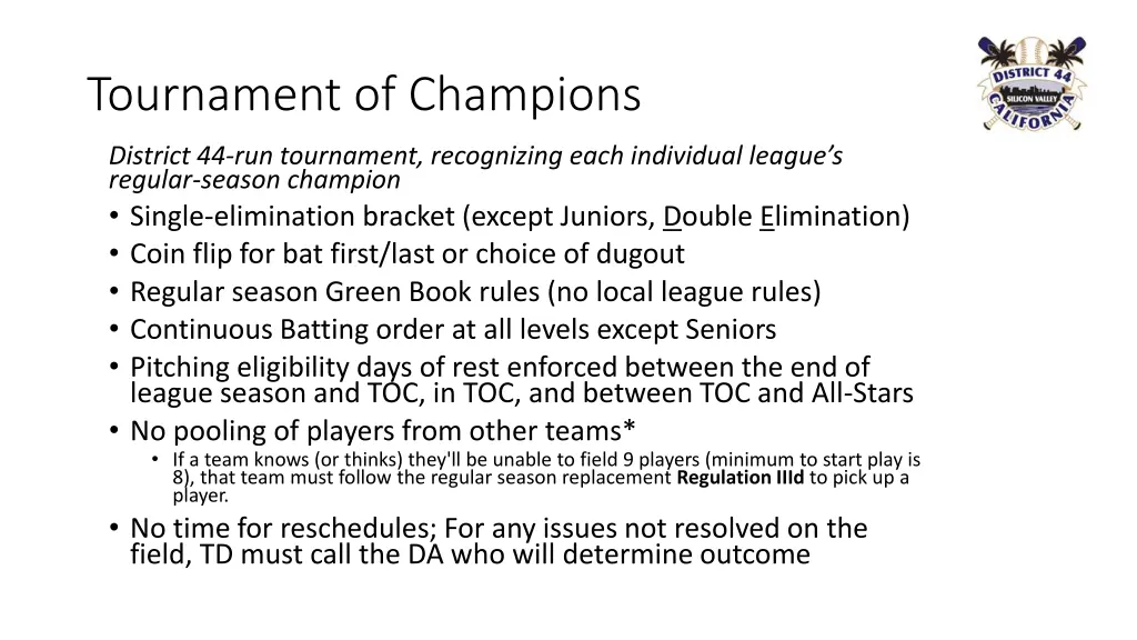 tournament of champions