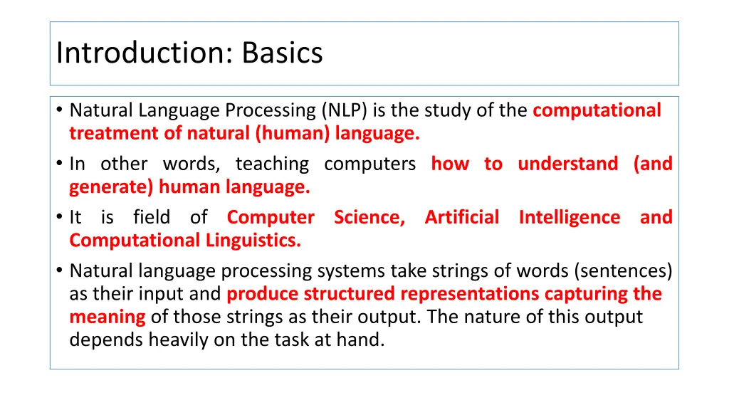 introduction basics