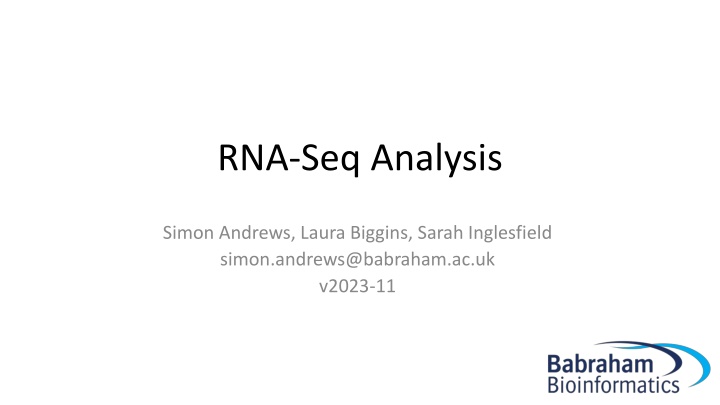 rna seq analysis