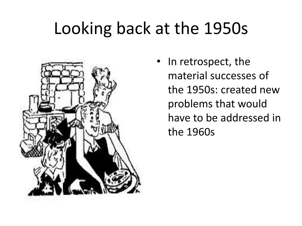 looking back at the 1950s