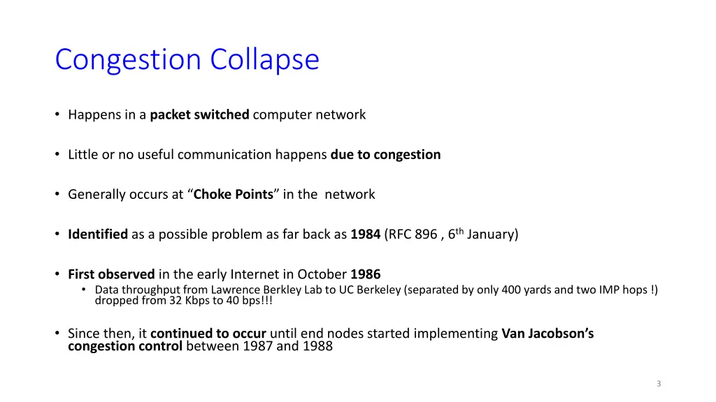 congestion collapse