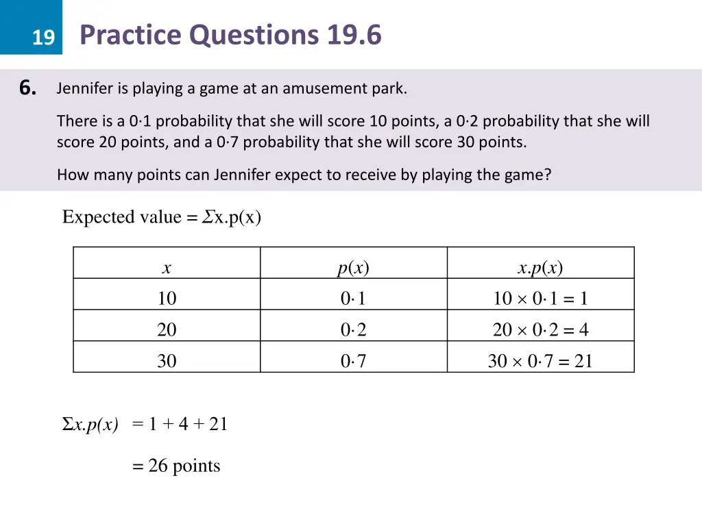 19 practice questions 19 6 11