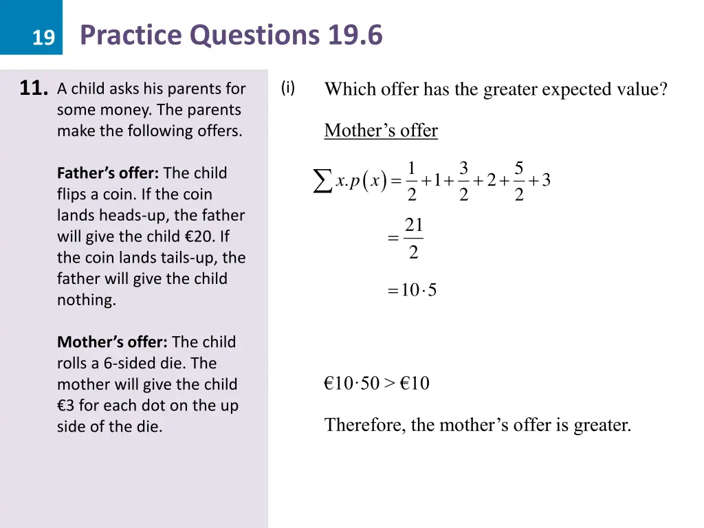 19 practice questions 19 6 22