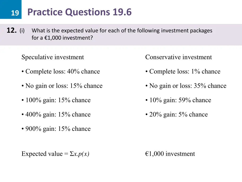 19 practice questions 19 6 24