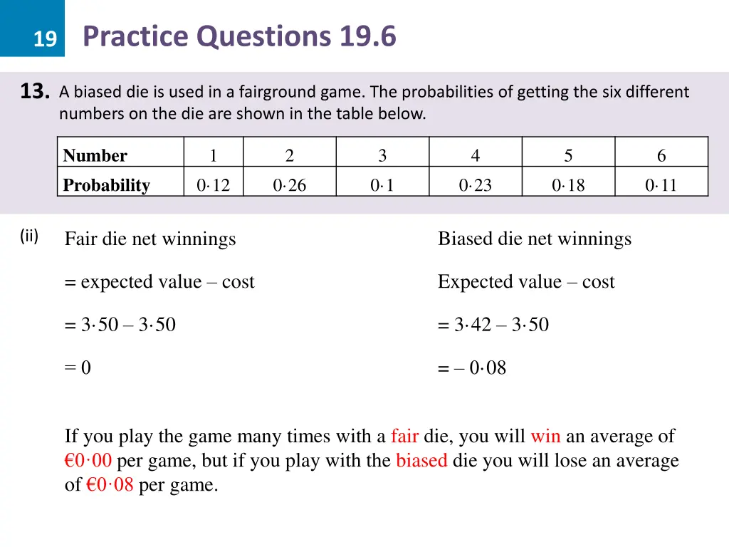 19 practice questions 19 6 33