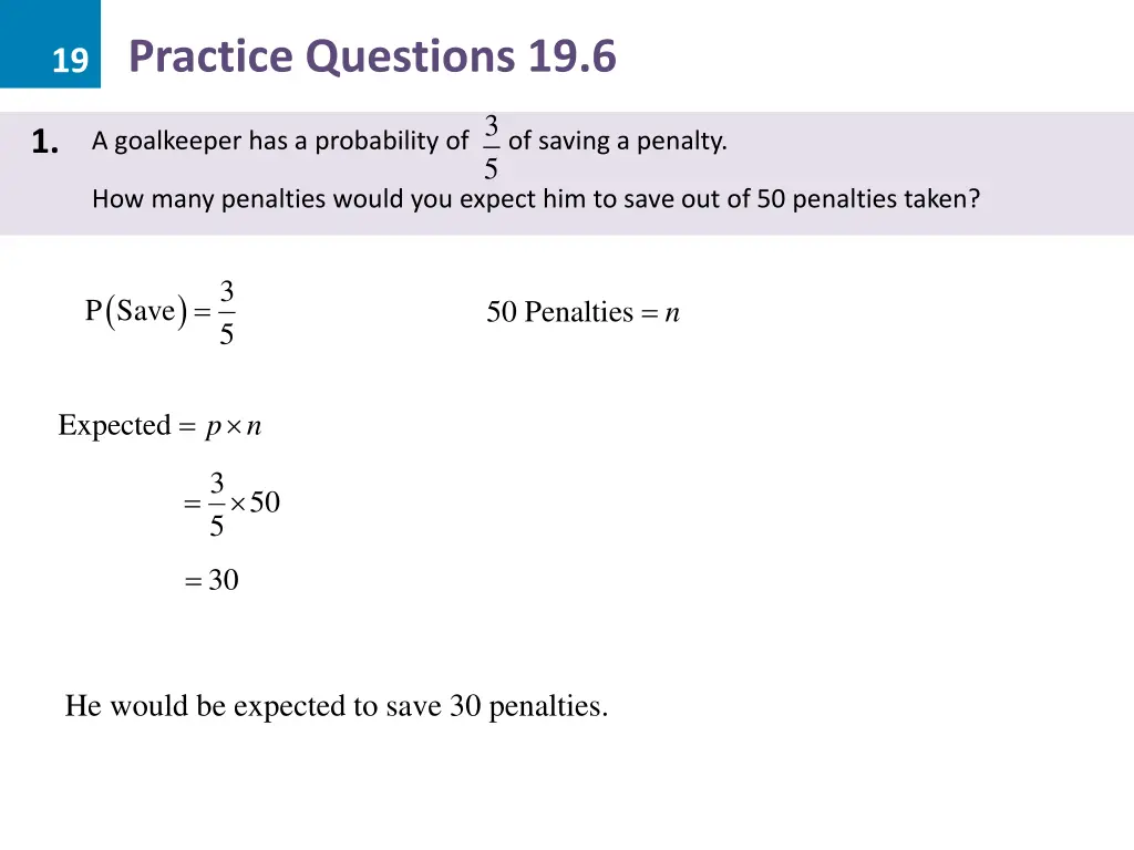 19 practice questions 19 6