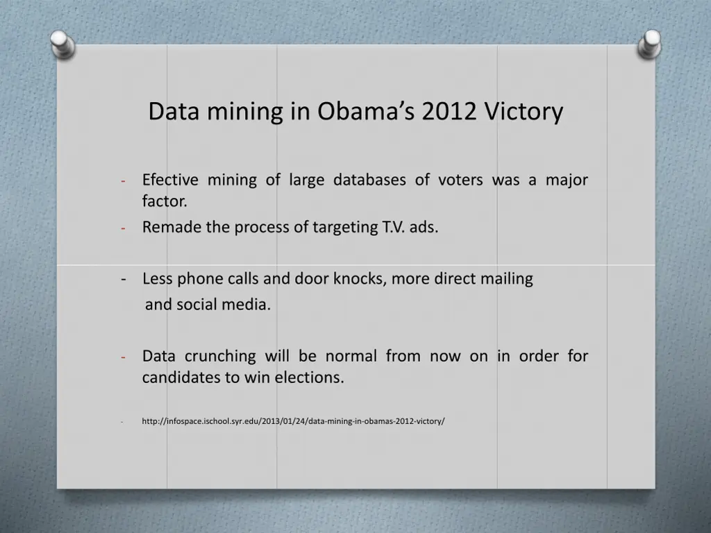 data mining in obama s 2012 victory