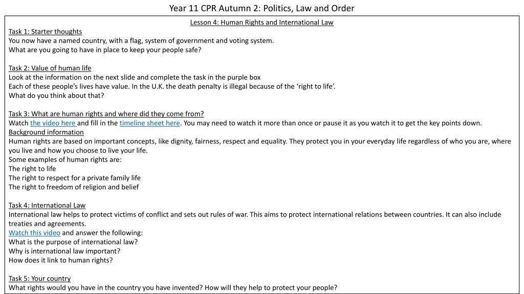 year 11 cpr autumn 2 politics law and order 3