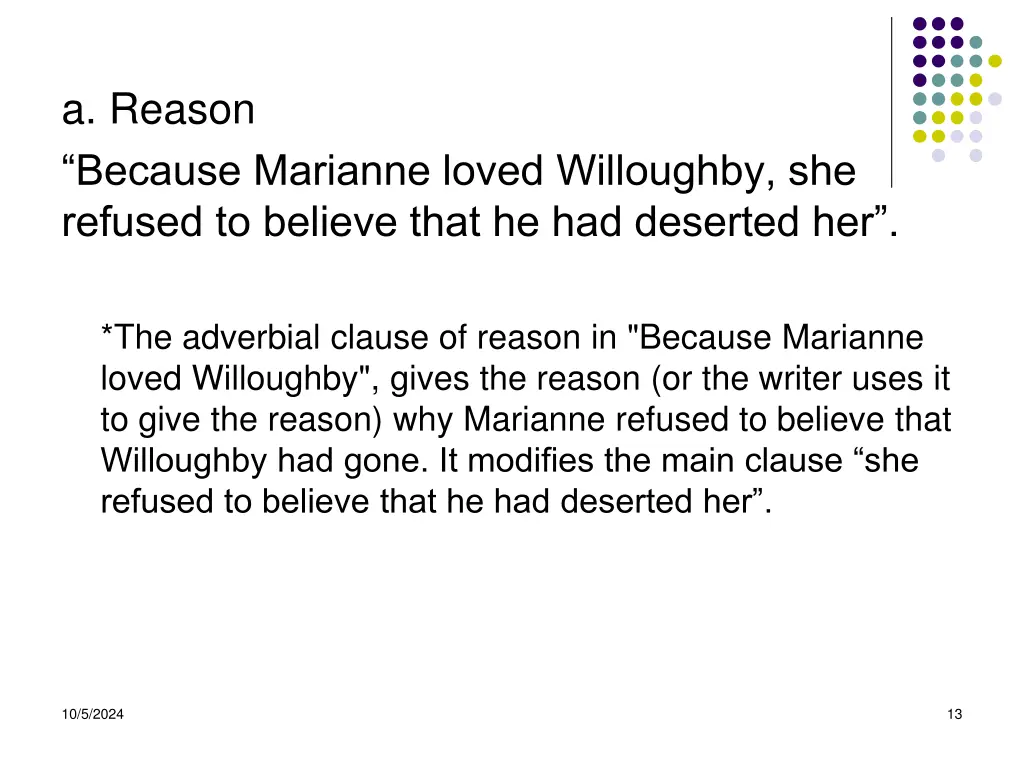 a reason because marianne loved willoughby