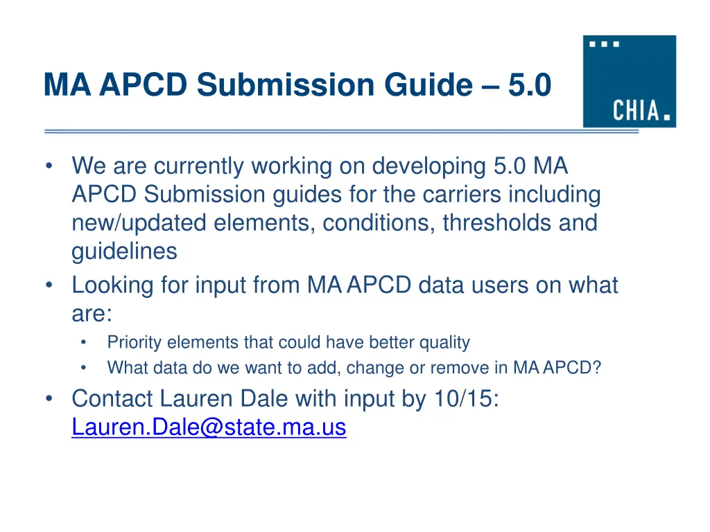 ma apcd submission guide 5 0