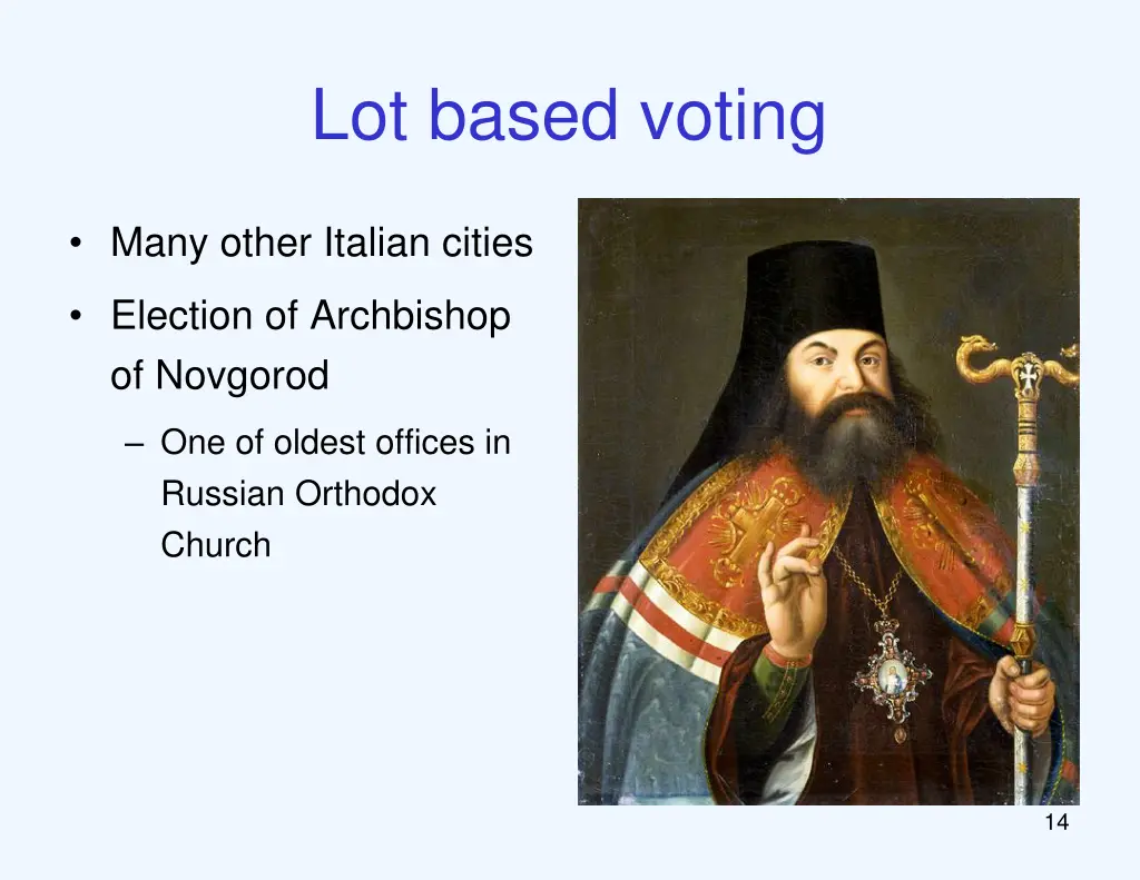 lot based voting 1