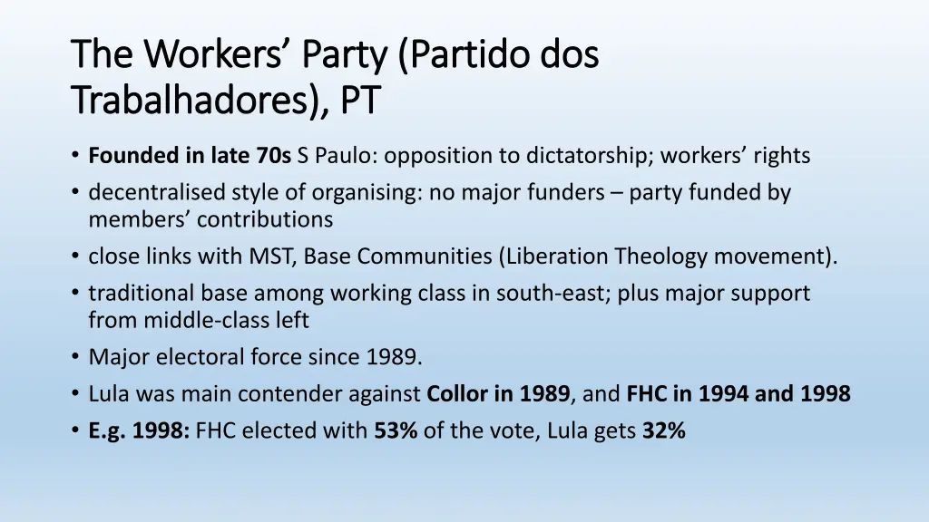 the workers party the workers party partido